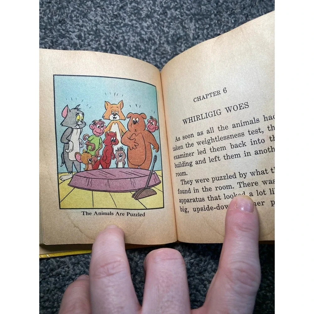 Tom and Jerry The Astro-Nots 1969 Big Little Book Whitman MGM Vintage 60s